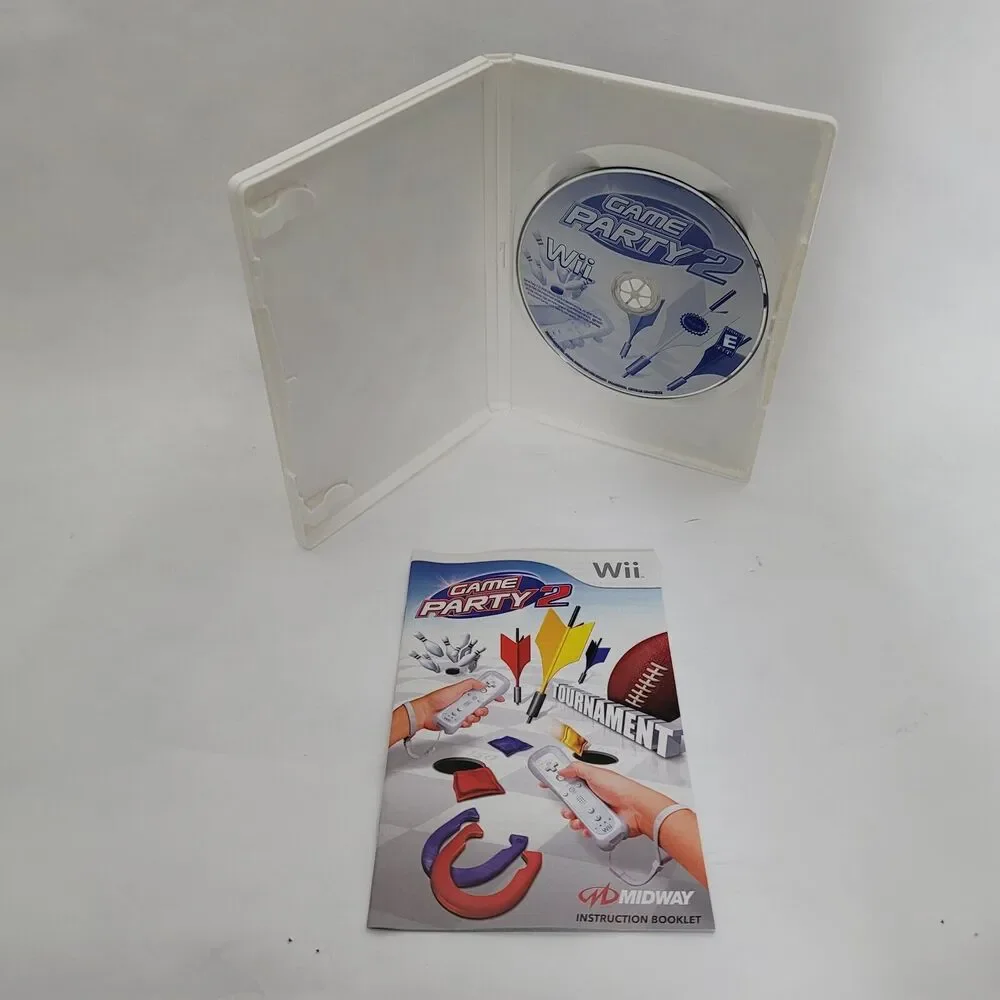 Game Party 2 (Nintendo Wii, 2008)‎ Complete With Manual